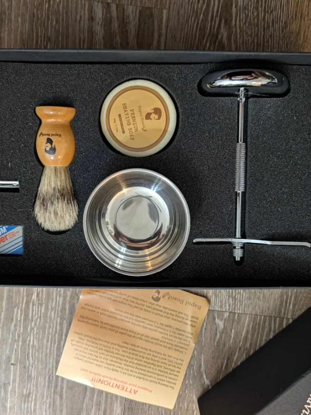 Rapid Beard shaving kit edition